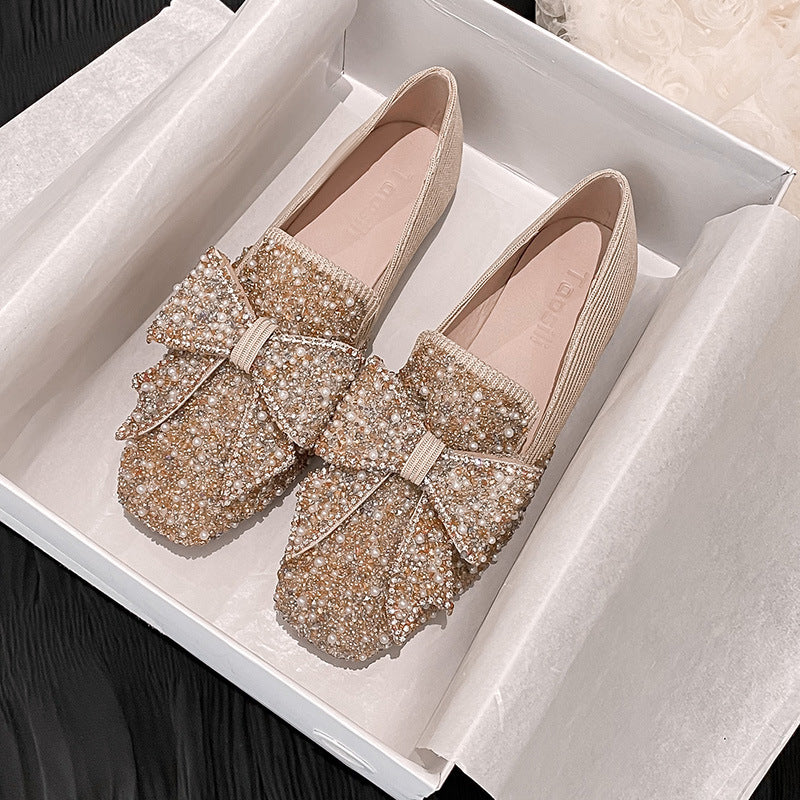 Luciana Beautiful Sparkling Rhinestone Shoes