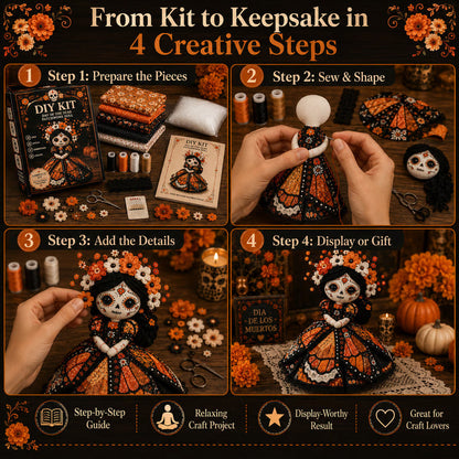 Day of the Dead DIY Doll Kit – Ventayo