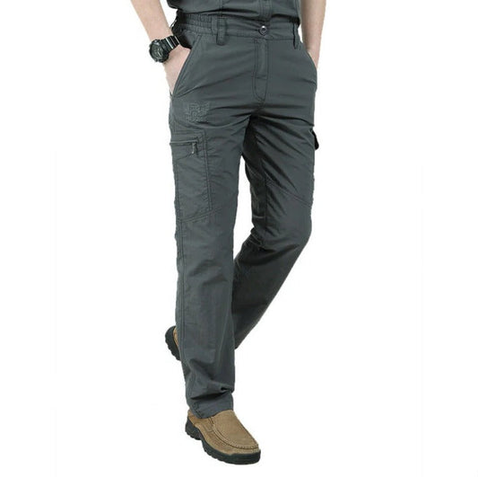 Pants with many pockets for men