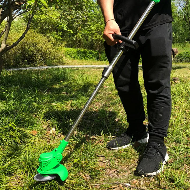 Cordless Grass Strimmer – Battery Powered Garden Trimmer with Steel Blades | Ventayo