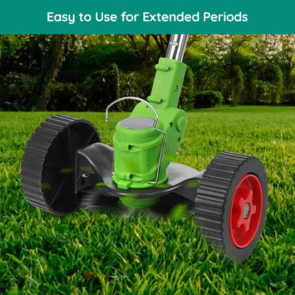 Cordless Grass Strimmer – Battery Powered Garden Trimmer with Steel Blades | Ventayo