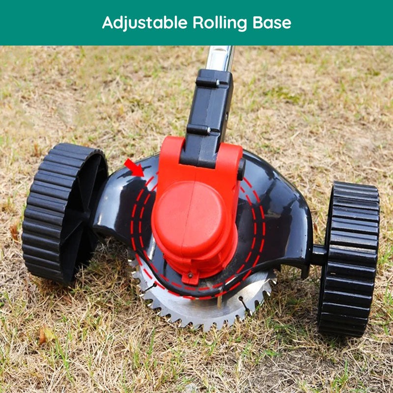 Cordless Grass Strimmer – Battery Powered Garden Trimmer with Steel Blades | Ventayo