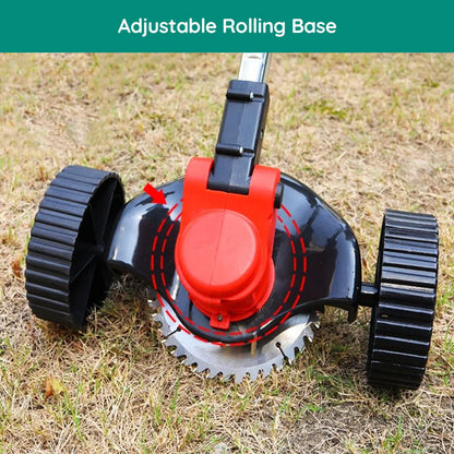 Cordless Grass Strimmer – Battery Powered Garden Trimmer with Steel Blades | Ventayo