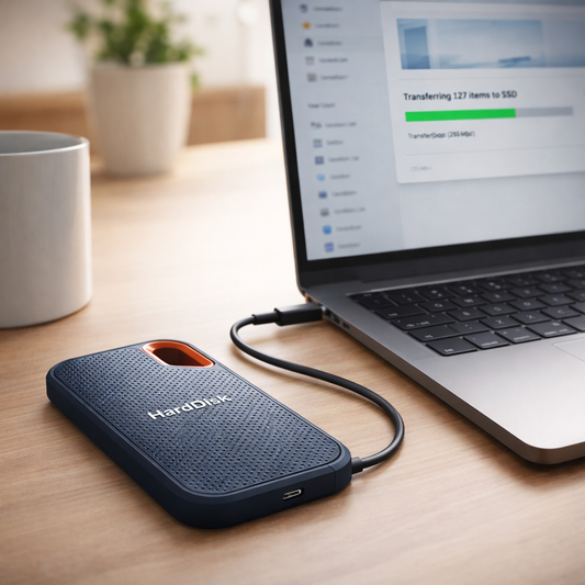 Ventayo – Portable SSD External Hard Drive with High-Speed USB-C | Compact Design for Fast Data Transfer