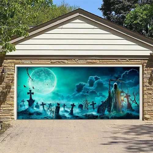 Halloween Garage Door Decoration – Ventayo