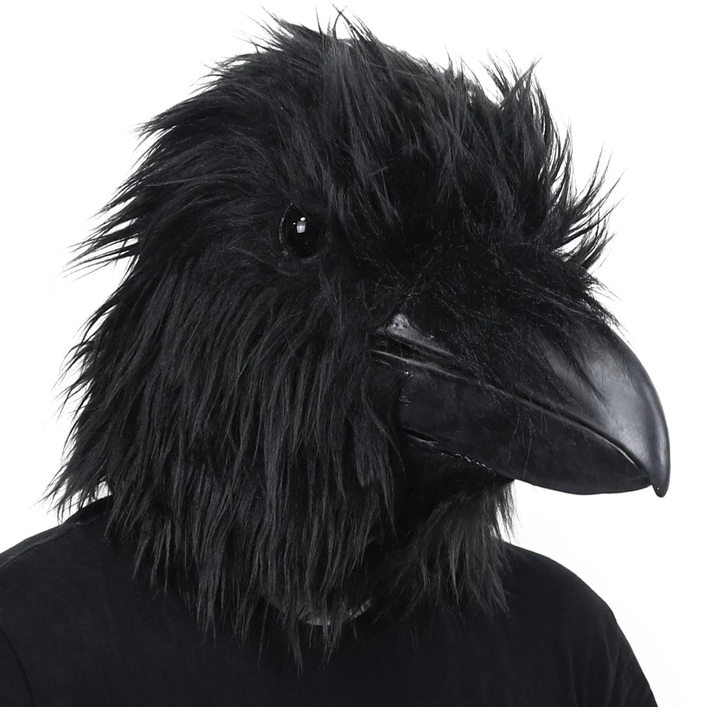 Ventayo – Raven Costume Mask | Scary Halloween Mask with Realistic Gothic Design | Perfect Accessory for Themed Events