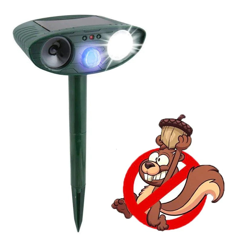 Squirrel Outdoor Solar Ultrasonic Repeller