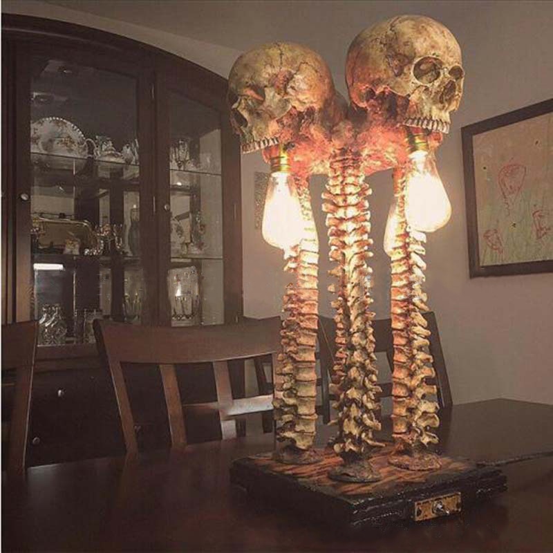 Skeleton Skull Table Lamp – Ventayo