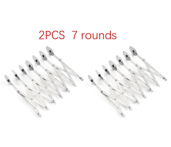 Stainless Steel Multi-Wheel Dough Divider – Adjustable Pastry Cutter