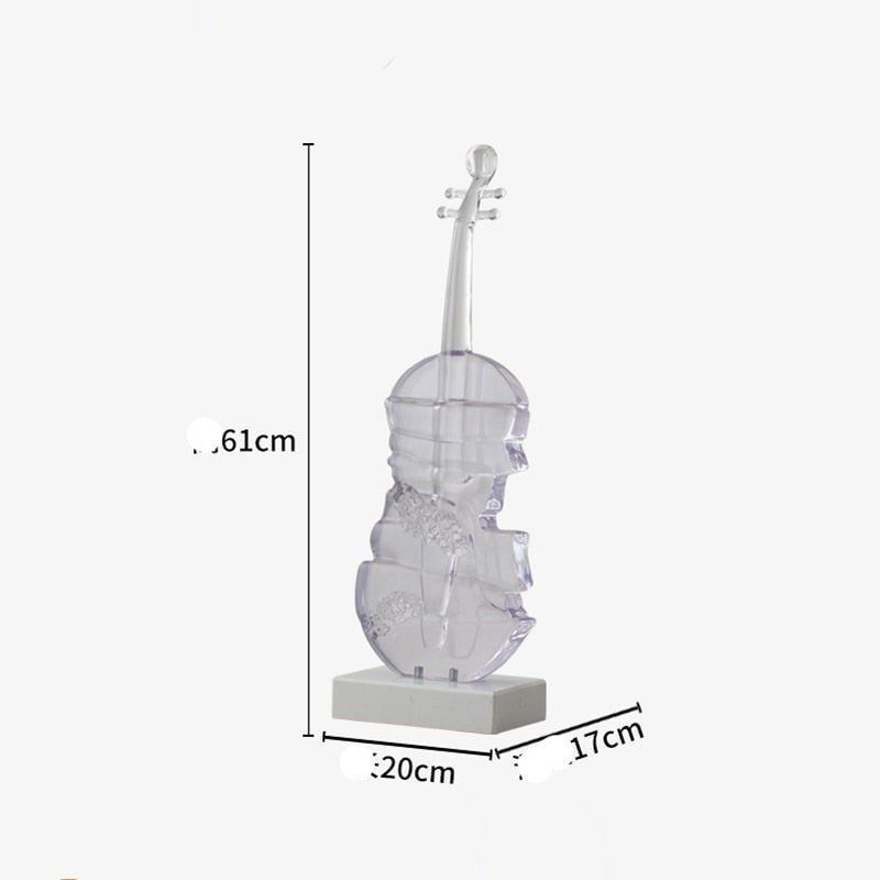 Abstract Violin Sculpture