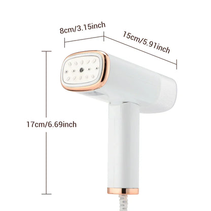 130ML Handheld Garment Steamer – Fast-Heat 1000W Fabric Steamer for Home & Travel