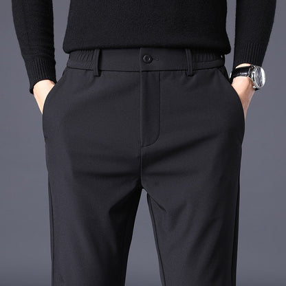 PORTO Slim Chino Pants – Men’s Stretch Cotton Slim Fit Business Casual Trousers