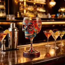 Premium Decorative Art Glass Goblet – Ventayo