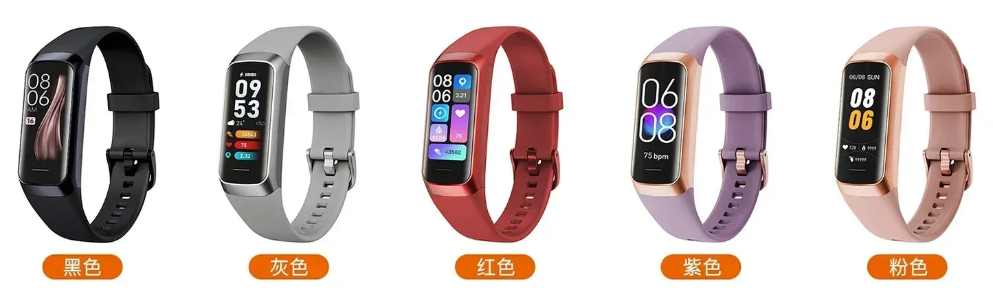Smartwatch with Full Touch Screen – ECG Fitness Tracker & Heart Rate Monitor
