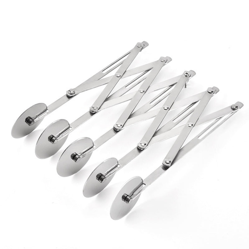Stainless Steel Multi-Wheel Dough Divider – Adjustable Pastry Cutter