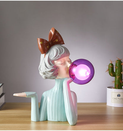 Bubble Girl Lamp