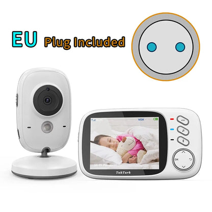 3.2-Inch Wireless Video Baby Monitor 