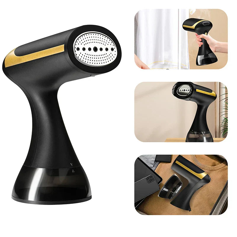 1500W Handheld Garment Steamer – Fast-Heat Portable Steam Iron for Home & Travel