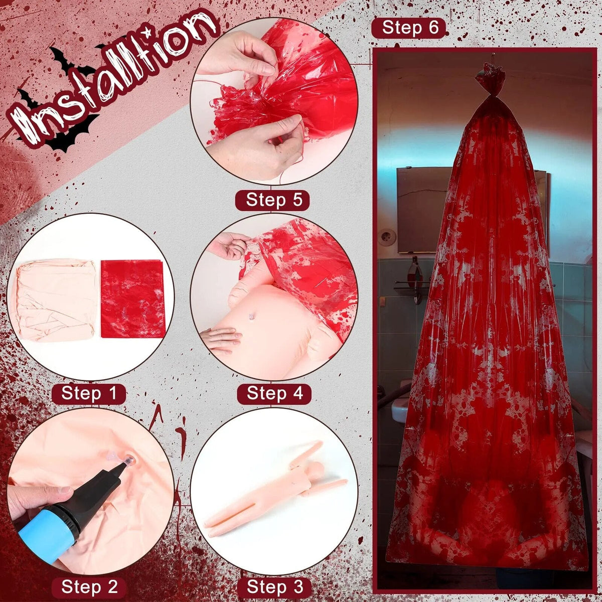 Haunted House Creepy Inflatable – Ventayo