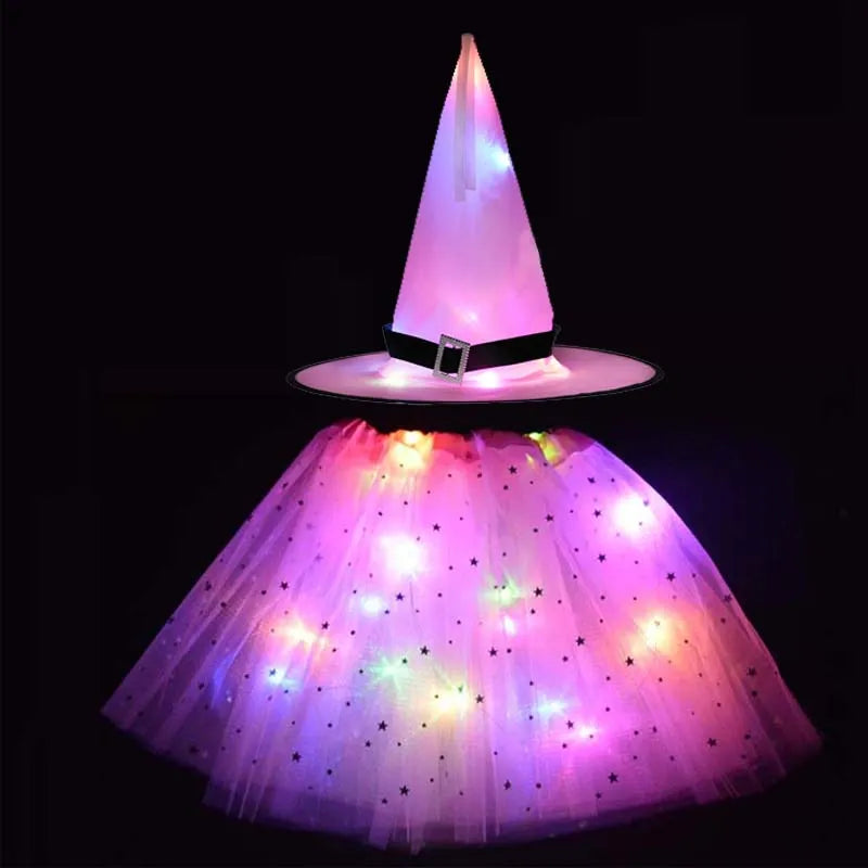 Glow Witch Luminous Kids Costume – Ventayo