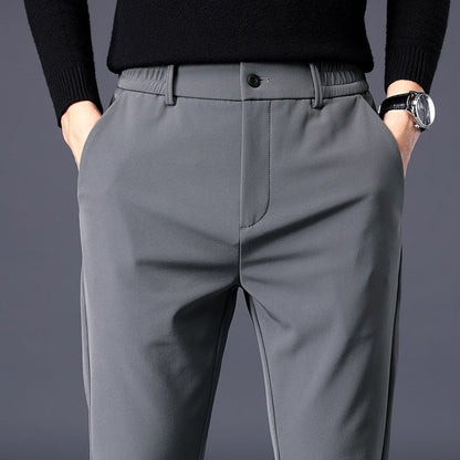 PORTO Slim Chino Pants – Men’s Stretch Cotton Slim Fit Business Casual Trousers