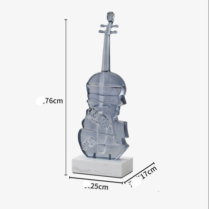 Abstract Violin Sculpture