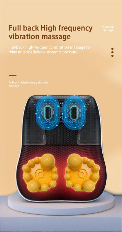 Electric Shiatsu Neck & Body Massager with Heat & Vibration