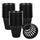 50/100pcs 2-Inch Hydroponic Net Pots – Wide Lip Slotted Mesh Baskets