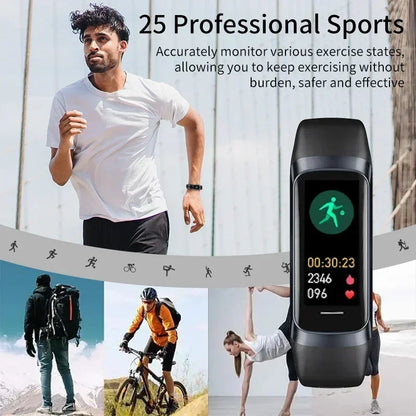 Smartwatch with Full Touch Screen – ECG Fitness Tracker & Heart Rate Monitor