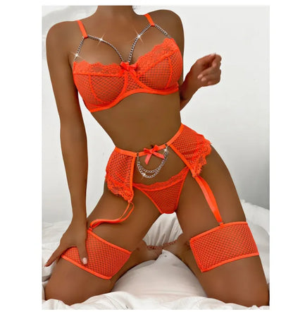 Exotic Sets Sexy Sensual Brassiere Lingerie Set Women's Underwear Set