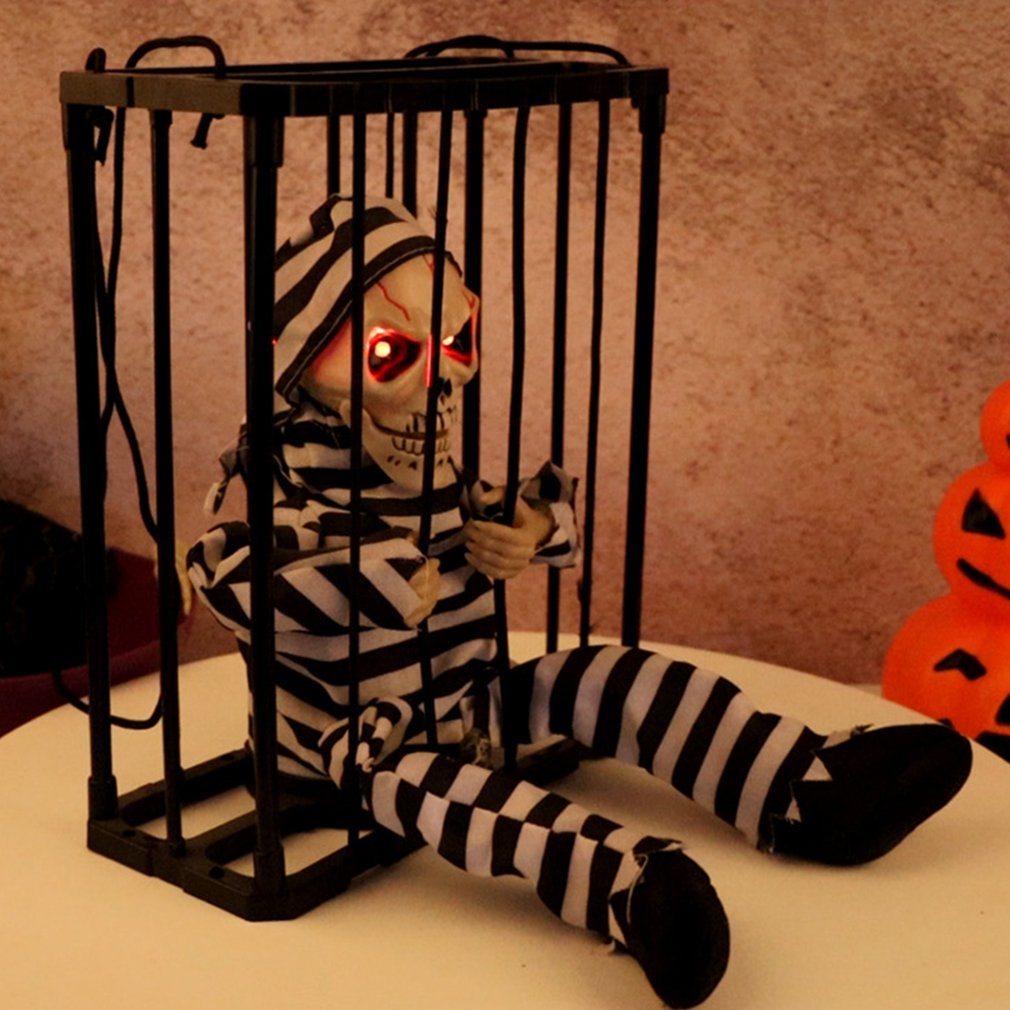 Scary Skeleton Prisoner Halloween Decoration – Ventayo