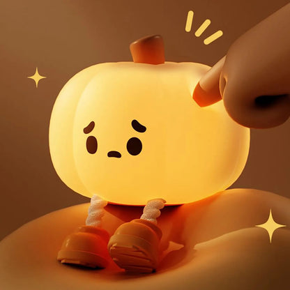 Sad Pumpkin Touch Sensor Lamp Decor – Ventayo