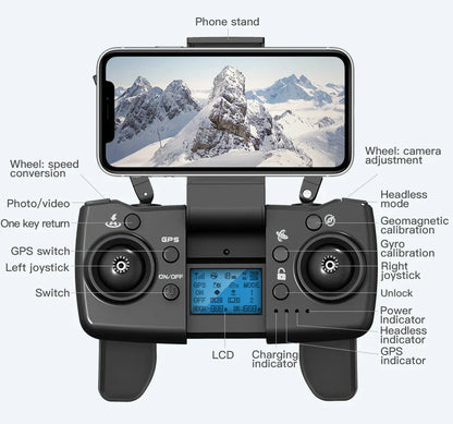 PRO GPS Camera Drone – 4K HD Aerial Photography