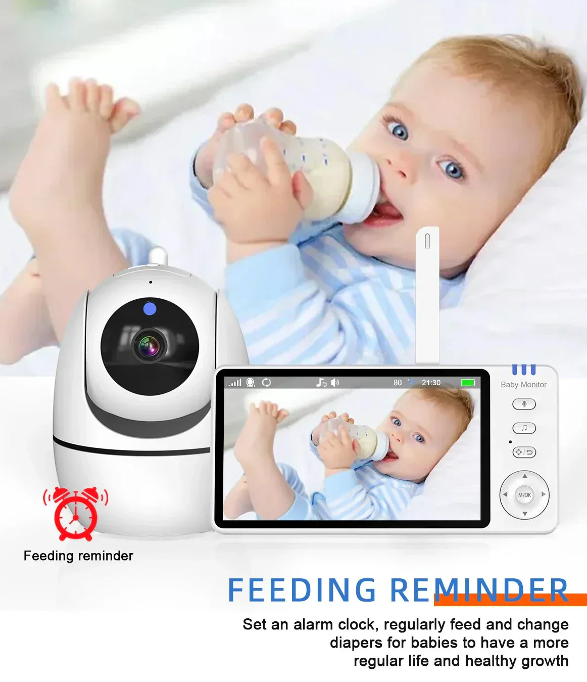 5.0-Inch Wireless Video Baby Monitor – ABM501