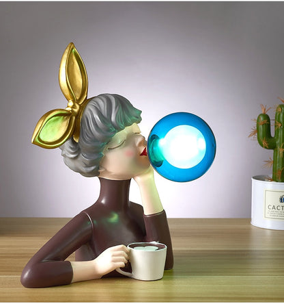 Bubble Girl Lamp