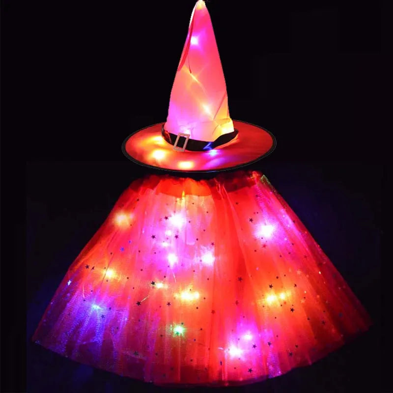 Glow Witch Luminous Kids Costume – Ventayo