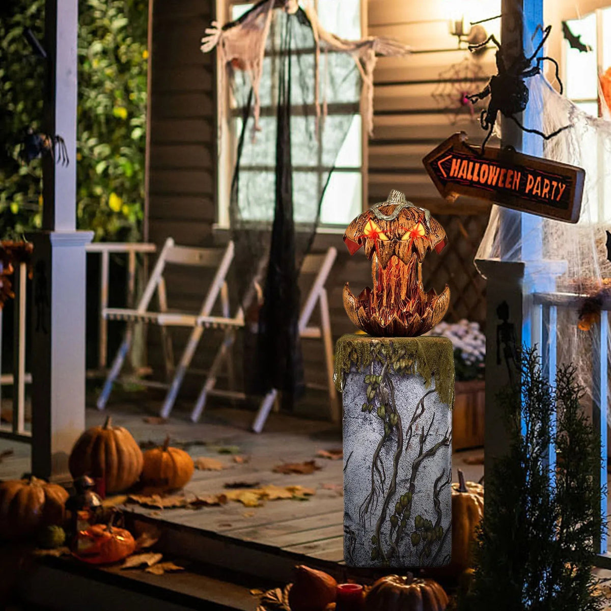 Spooky Pumpkin Voice Activated Halloween Decor – Ventayo