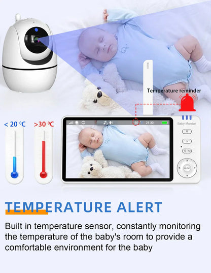 5.0-Inch Wireless Video Baby Monitor – ABM501