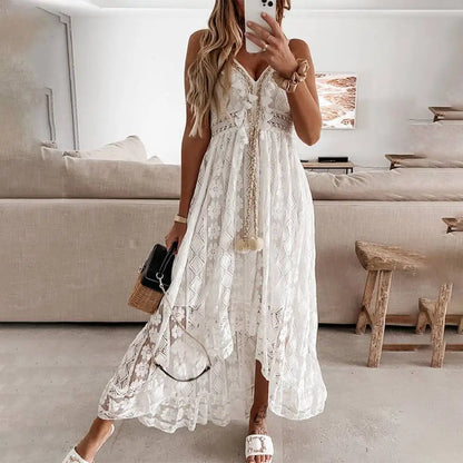 Vestido Evening Dress Vintage Summer Elegant Beach Bohemian Long Dress