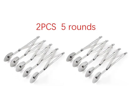 Stainless Steel Multi-Wheel Dough Divider – Adjustable Pastry Cutter