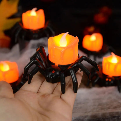 Spooky Spider LED Decor Candle – Ventayo