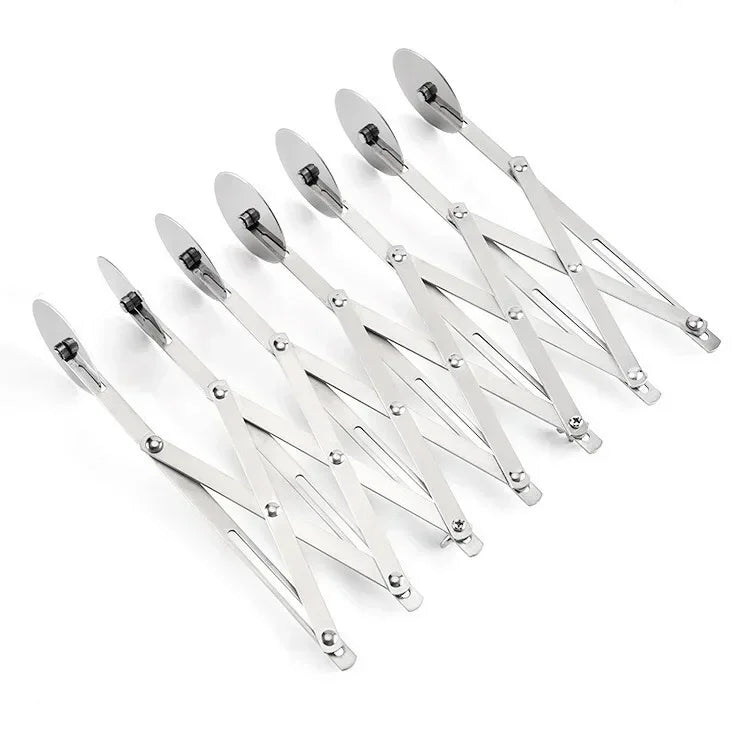 Stainless Steel Multi-Wheel Dough Divider – Adjustable Pastry Cutter