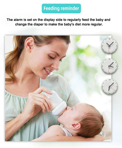 3.5-Inch Wireless Video Baby Monitor – Night Vision & Two-Way Audio