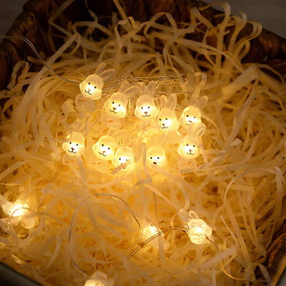 Paashaas en wortel LED-slingerverlichting