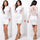 Evening Party Cocktail Dress Transparent Long Sleeve Clubwear Dress