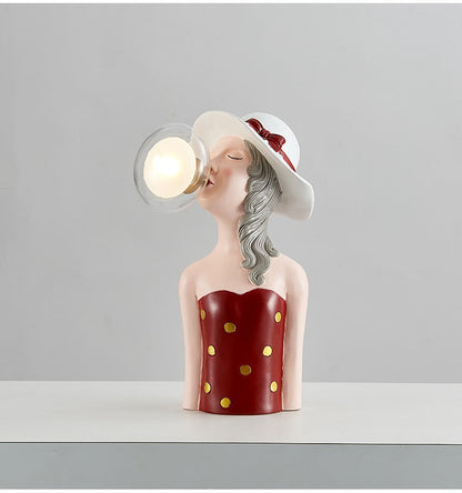 Bubble Girl Lamp