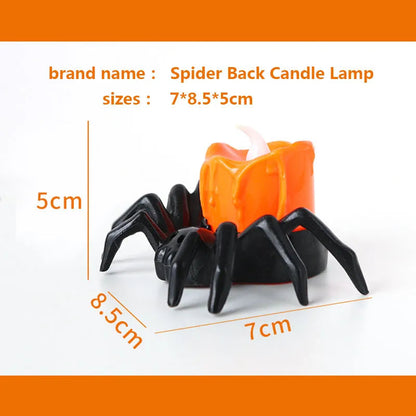 Spooky Spider LED Decor Candle – Ventayo