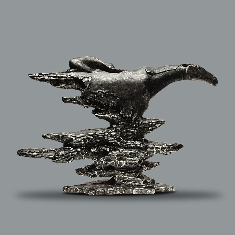 Abstract Horse Statue