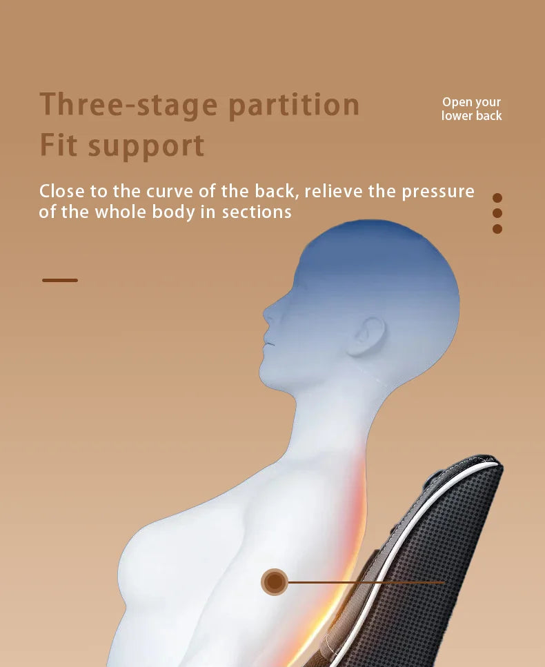 Electric Shiatsu Neck & Body Massager with Heat & Vibration