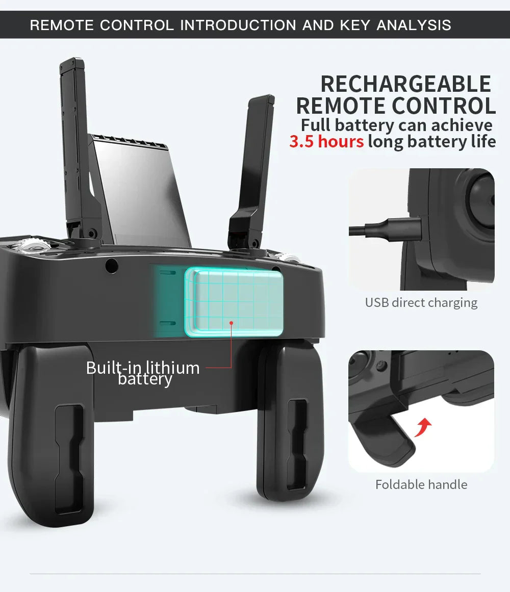 PRO GPS Camera Drone – 4K HD Aerial Photography